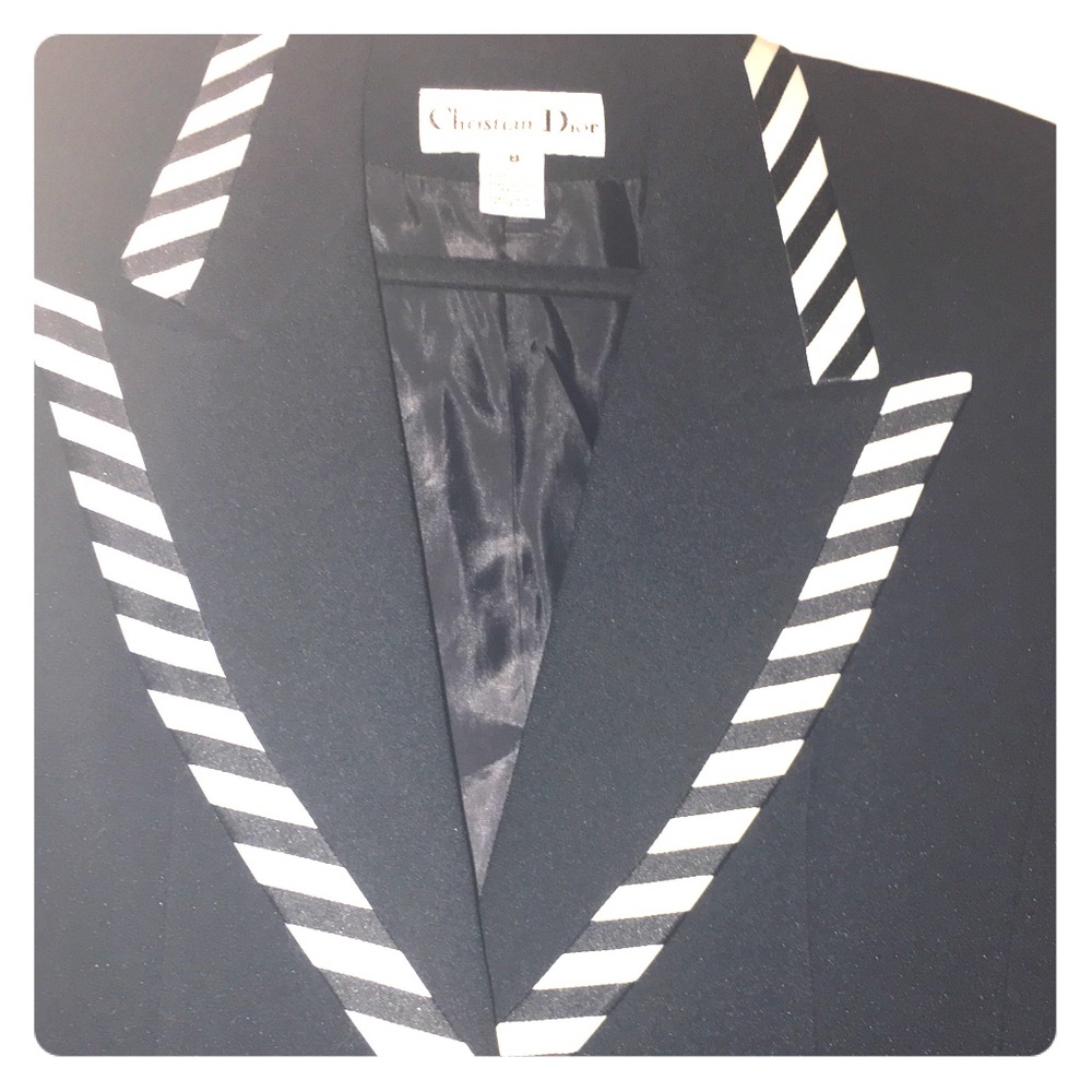 Vintage Christian Dior blazer.